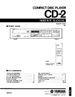 Yamaha CD-2 - Service Manual 